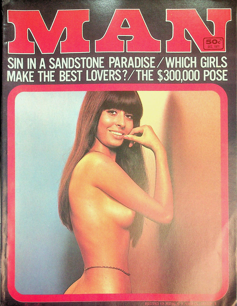 Man Magazine  Which Girls Make The Best Lovers /  Girl Of The Month Susan December 1971   011926lmp