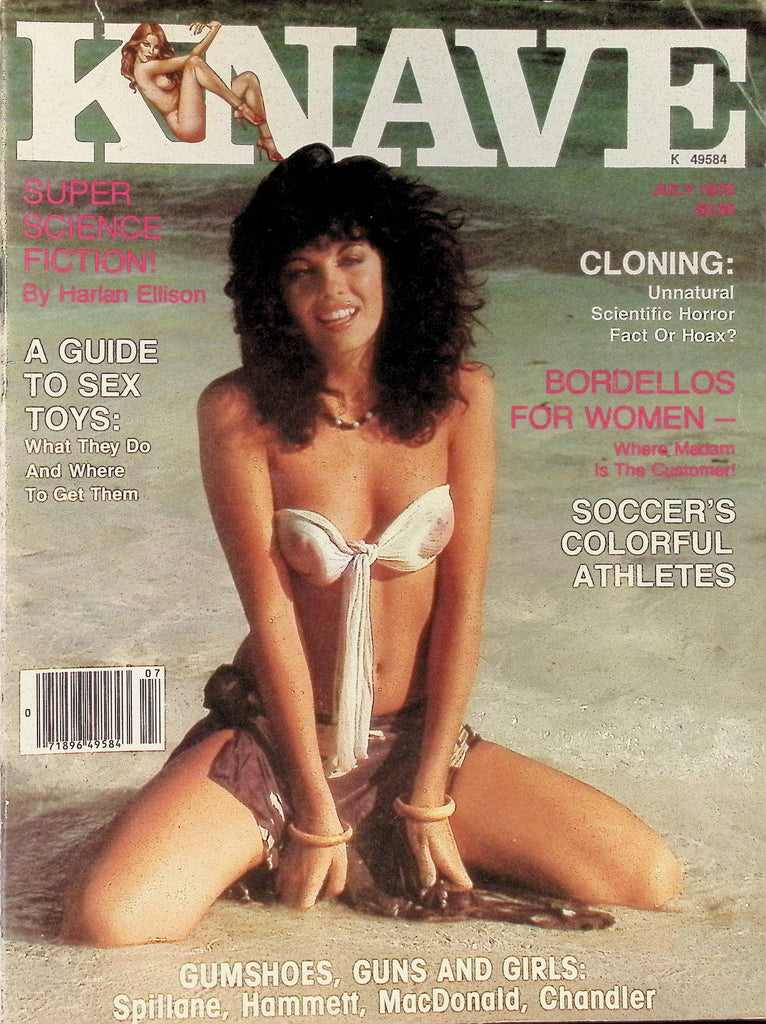 Knave July 1978 Magazine Pamela Centerfold Danielle's Diary Carla Fantasy Girl 101025AMP