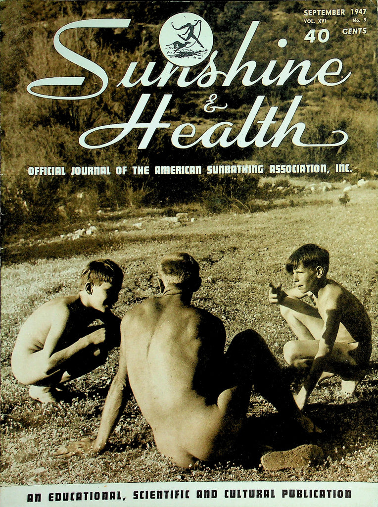 Sunshine & Health Nudist Magazine  American Pictorial  September 1947      040826lmp