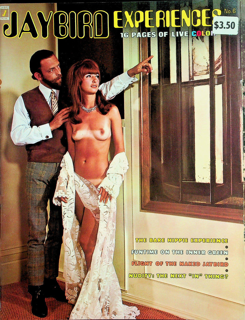 Jaybird Experiences Nudist Magazine  The Bare Hippie Experience / Funtime On The Inner Green  #6 1968  071726lmp-GSC