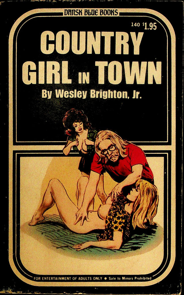 Country Girl In Town by Wesley Brighton Jr. Dansk Blue Books 140 Adult Paperback Book 080326HRP-13