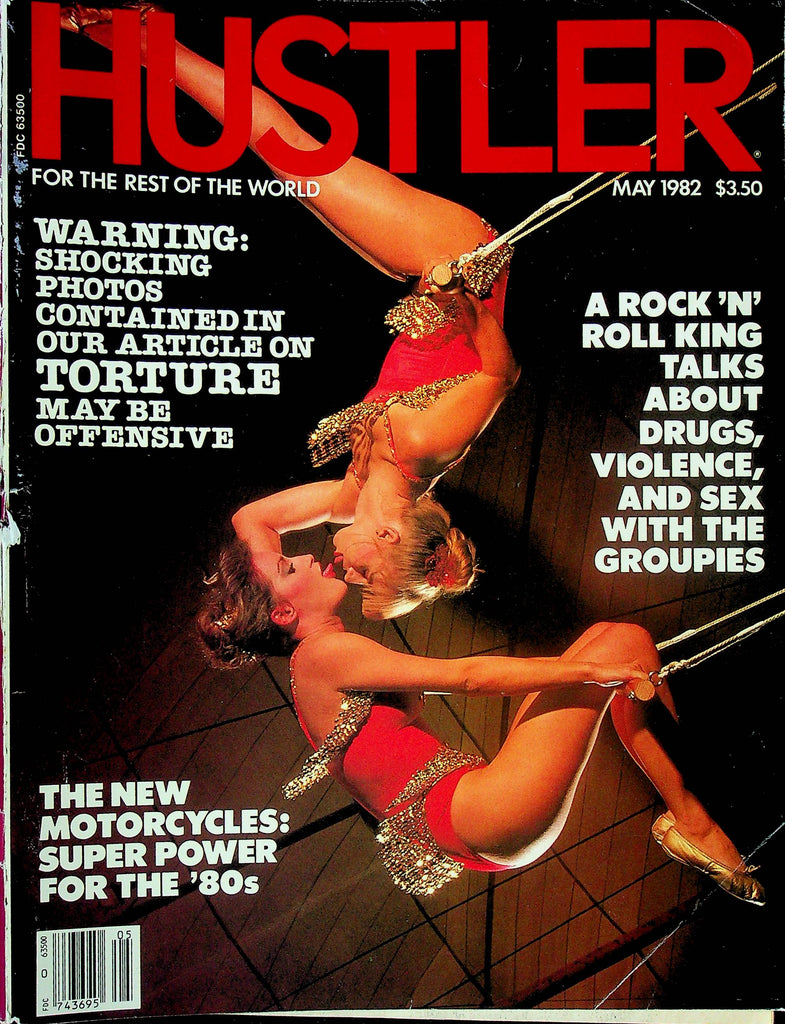 Hustler Magazine Ft. Ted Nugent & Charlene May 1982 102924RP