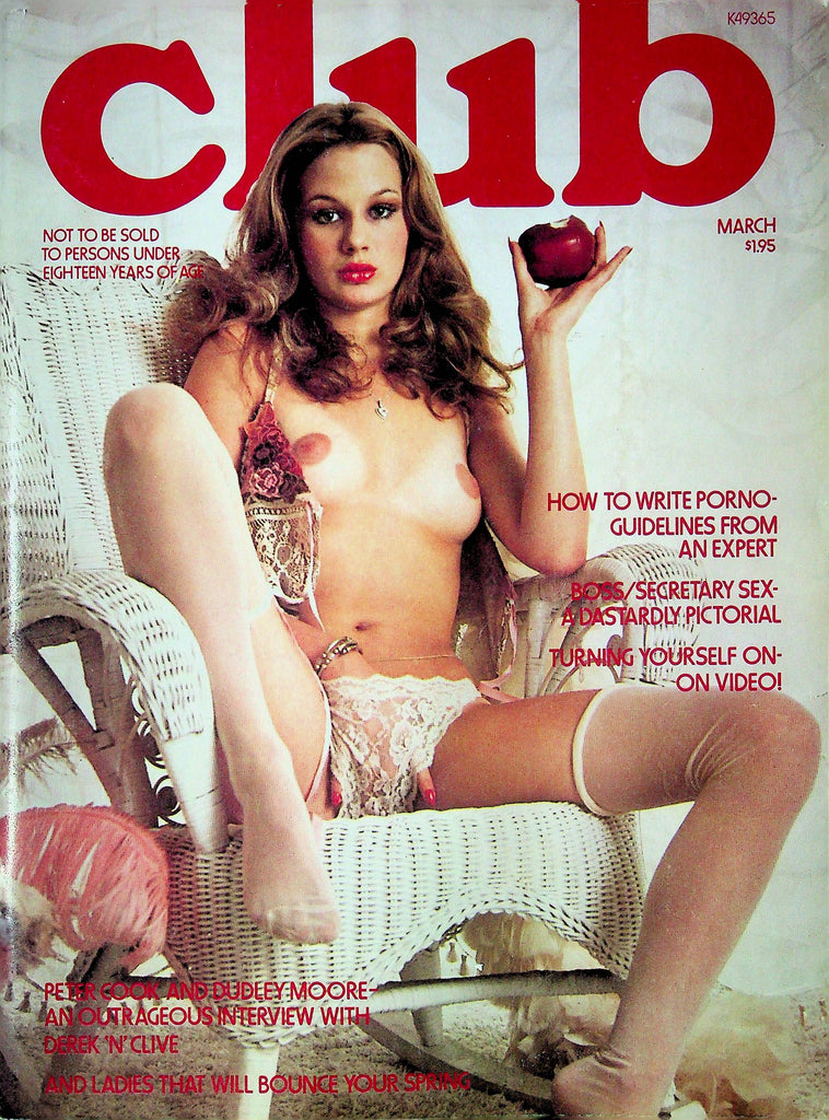 Club Magazine Peter Cook & Dudley Moore March 1977 031324RP