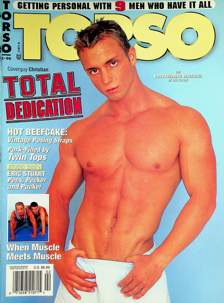 Torso Gay Magazine  Cover Guy Christian Total Dedication  February 2000  050426lmp