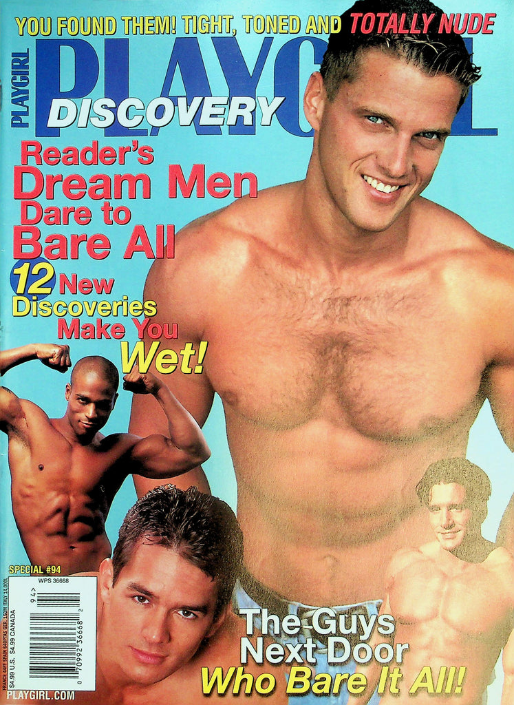 Playgirl Discovery Magazine Cover Guy Daniel Kersten #94  1999   032226lmp
