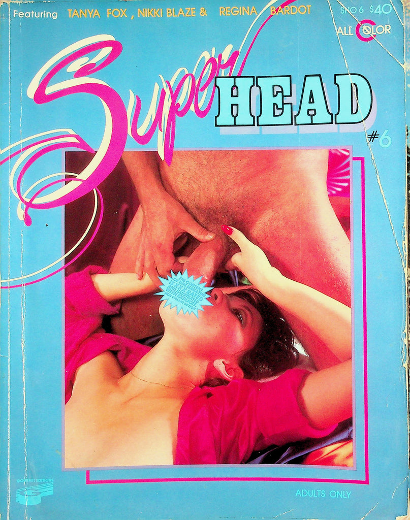 Super Head Magazine  Featuring: Tanya Fox, Nikki Blaze & Regina Bardot  October 1986    062626lmp-GSC