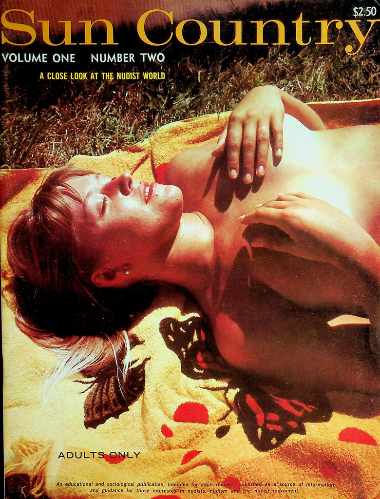 Sun Country Nudist Magazine   A Close Look At The Nudist World  vol.1 #2 1960's  081526lmp-GSC