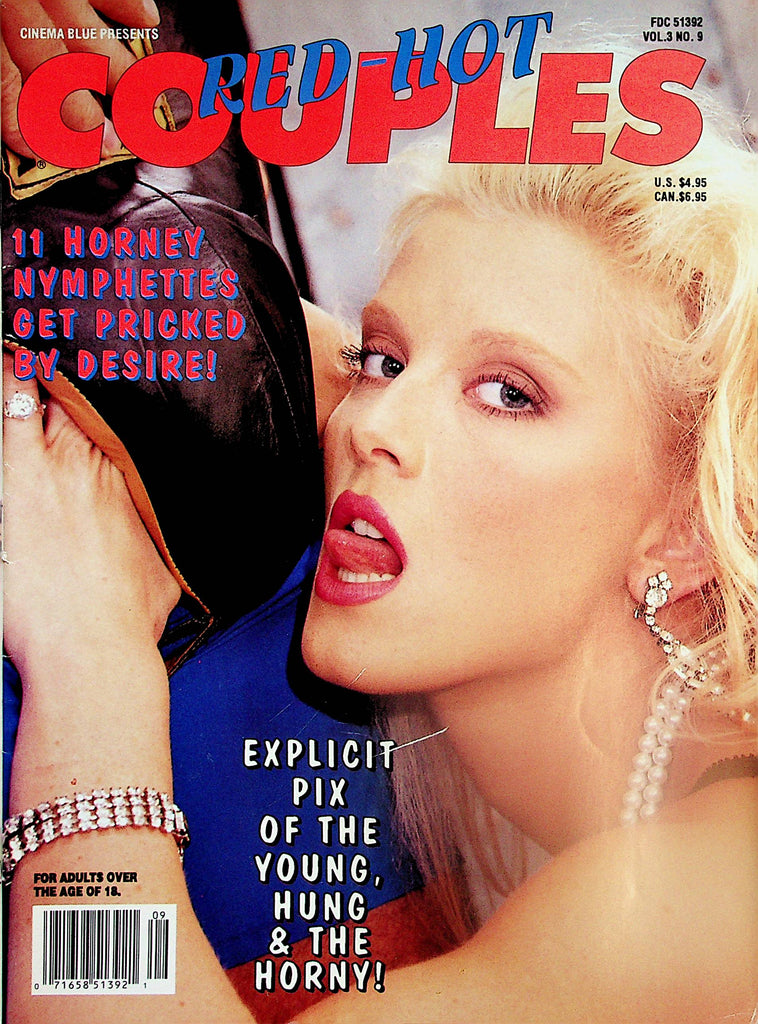 Red Hot Couples Magazine  The Young, Hung & The Horny!  vol.3 #9 1992  010925lm-p