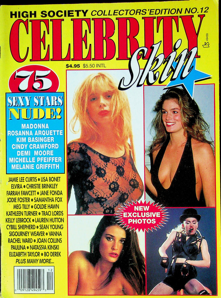 High Society Collector's Edition No.12 Celebrity Skin Magazine Ft. Jamie Lee Curtis & Lisa Bonet 071025RP-