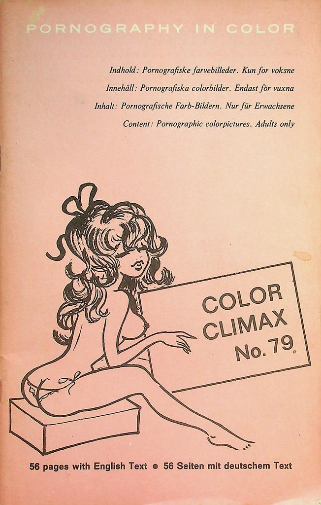Color Climax Digest  Hard Lesson In Class  #79  1974    100226lmp-GSC