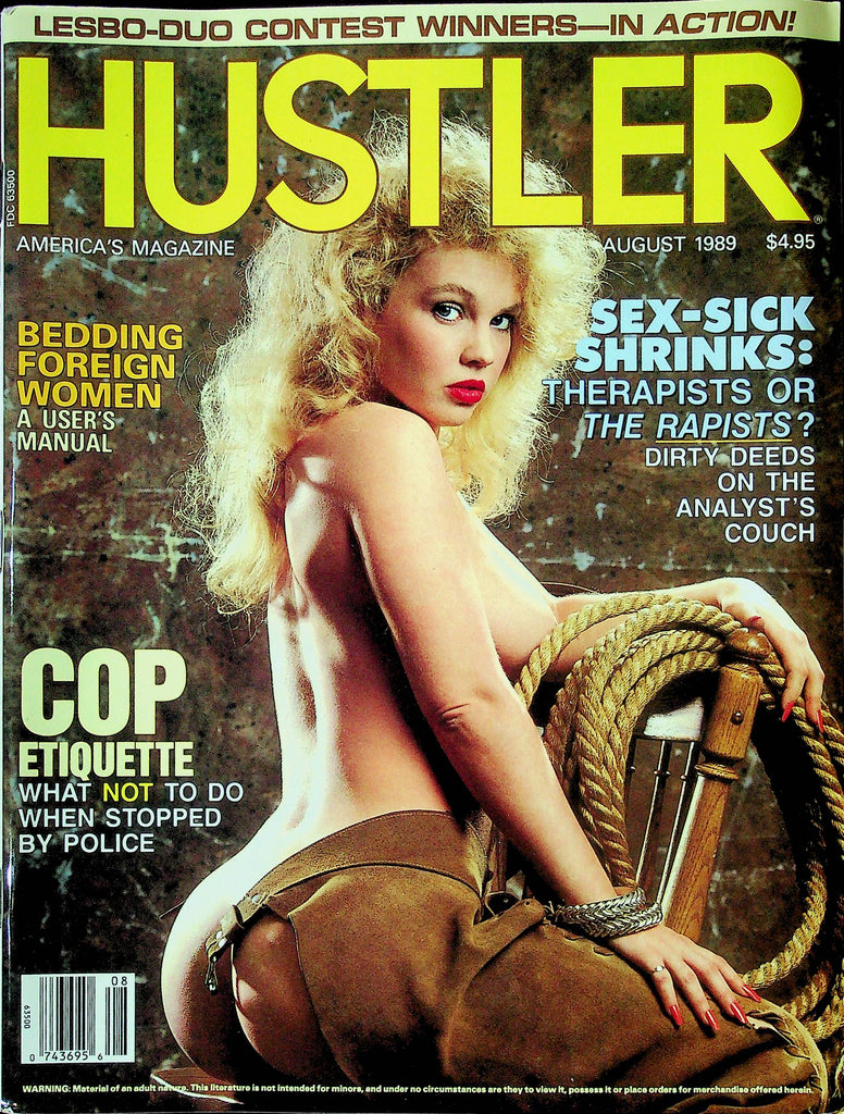 Hustler Magazine Stacy & Isha August 1989 091824RP