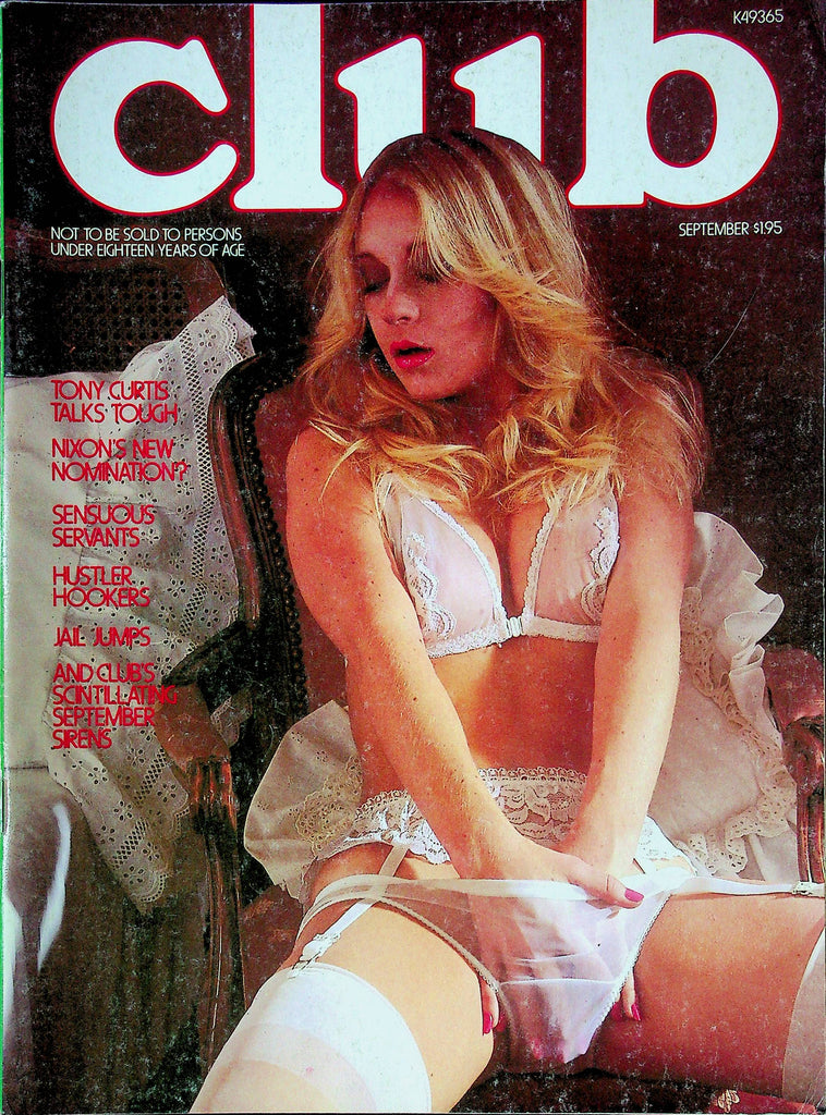 Club Magazine Tony Curtis September 1977 052824RP