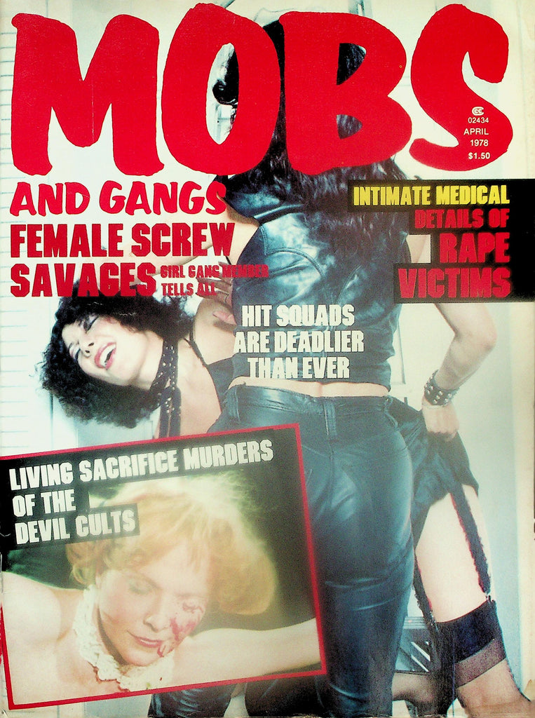 Mobs And Gangs Magazine  Female Screw Savages  April 1978   112925lmp