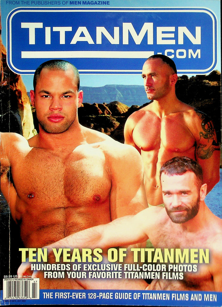Ten Years Of Titan Men Gay  Magazine From Your Favorite Films: Ben Jakks, Steve Cannon & More!  2004     032126lmp