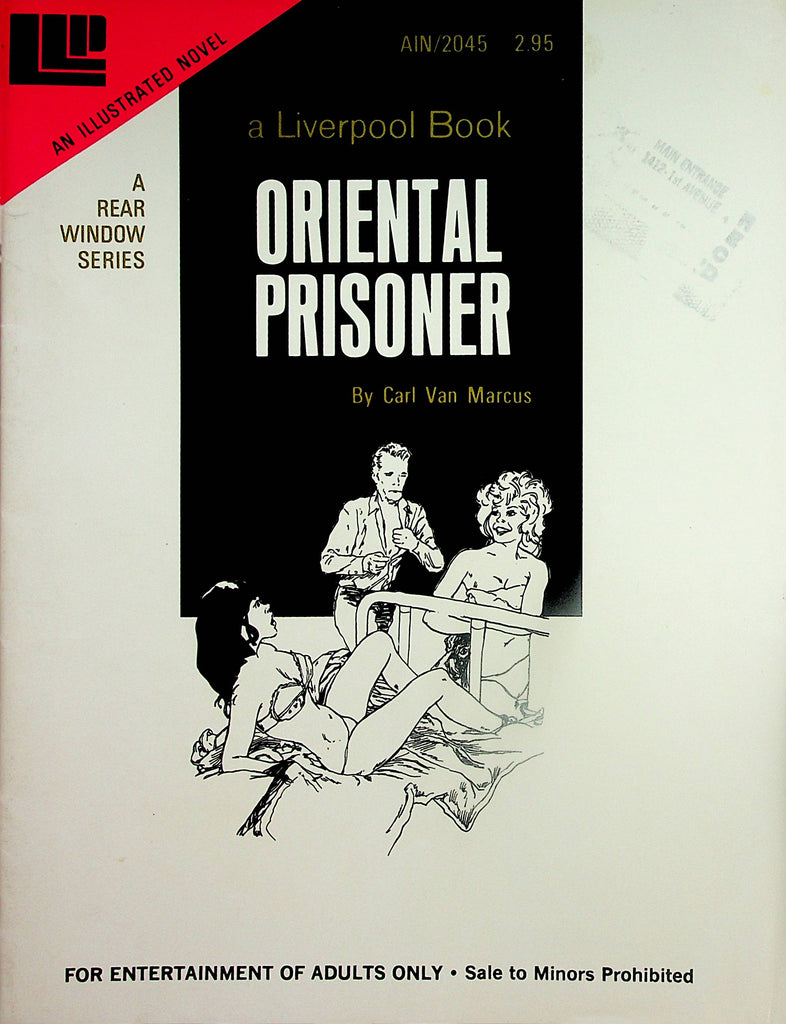 Oriental Prisoner Adult Novel Magazine  by Carl Van Marcus  1976 Liverpool Book     060224lm-p