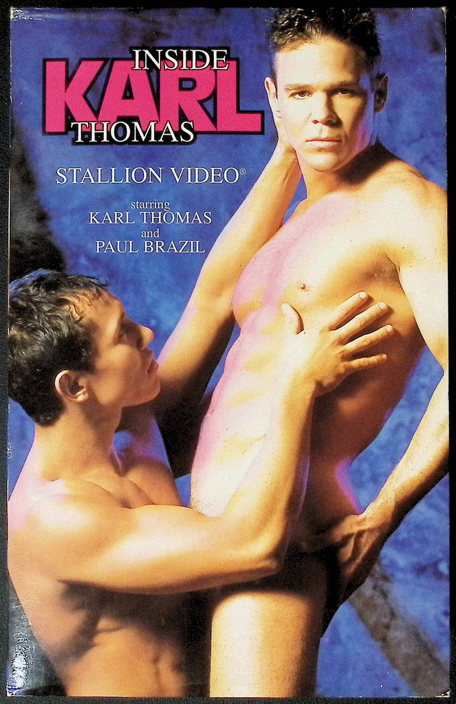 Inside Karl Thomas Stallion Video Gay VHS 1990's 100324JKVHS