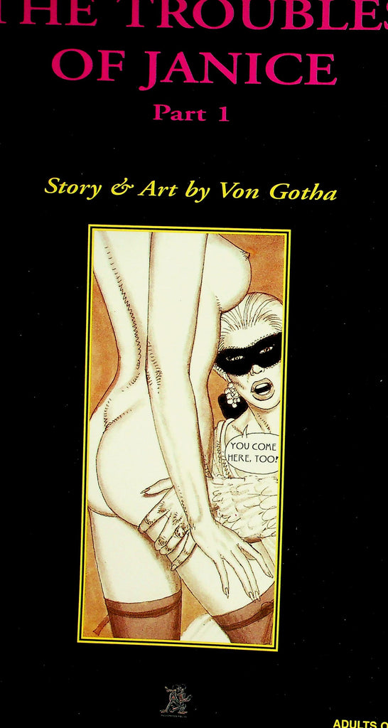 The Troubles Of Janice Illustrated Graphic Novel  Part 1  Story & Art by Von Gotha  1999     101226lmp-GSC