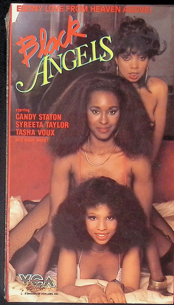 Black Angels ft. Candy Staton, Syreeta Taylor Adult SEALED NEW VHS VCA Pictures 102325AKVHS2