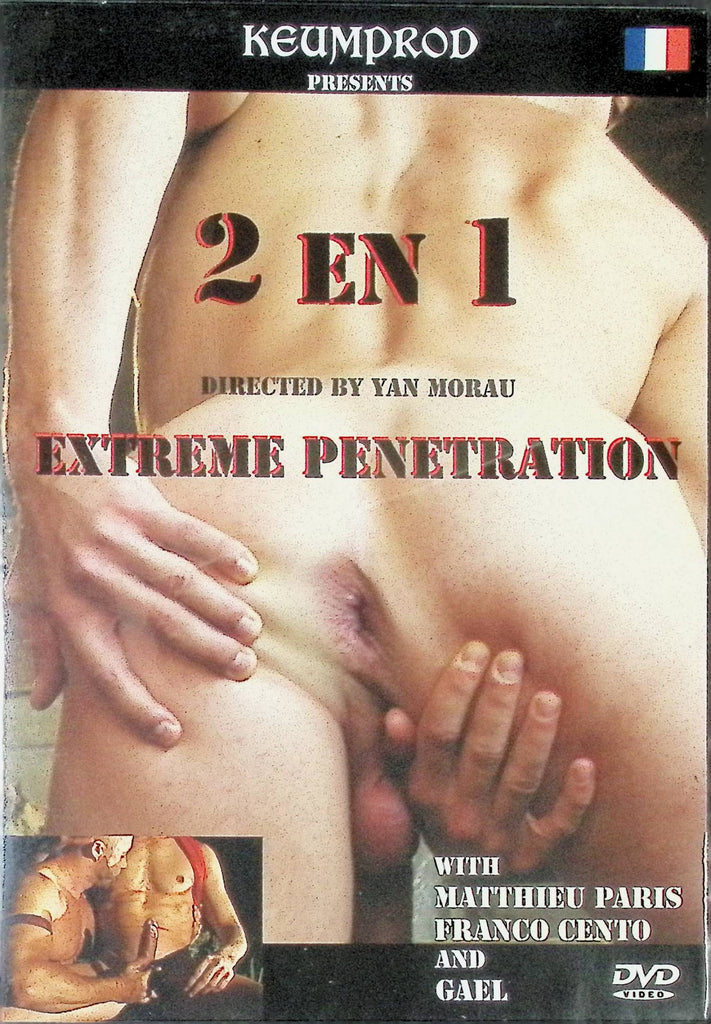 2 En 1 Extreme Penetration DVD Matthieu Paris, Franco Cento, Gael Directed By Yan Morau Keumprod 032924tsdvd