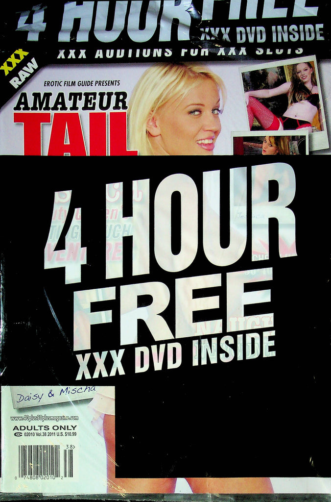 Erotic Film Guide Presents Amateur Tail Magazine Vol.38 2011 SEALED W/DVD 090624RP
