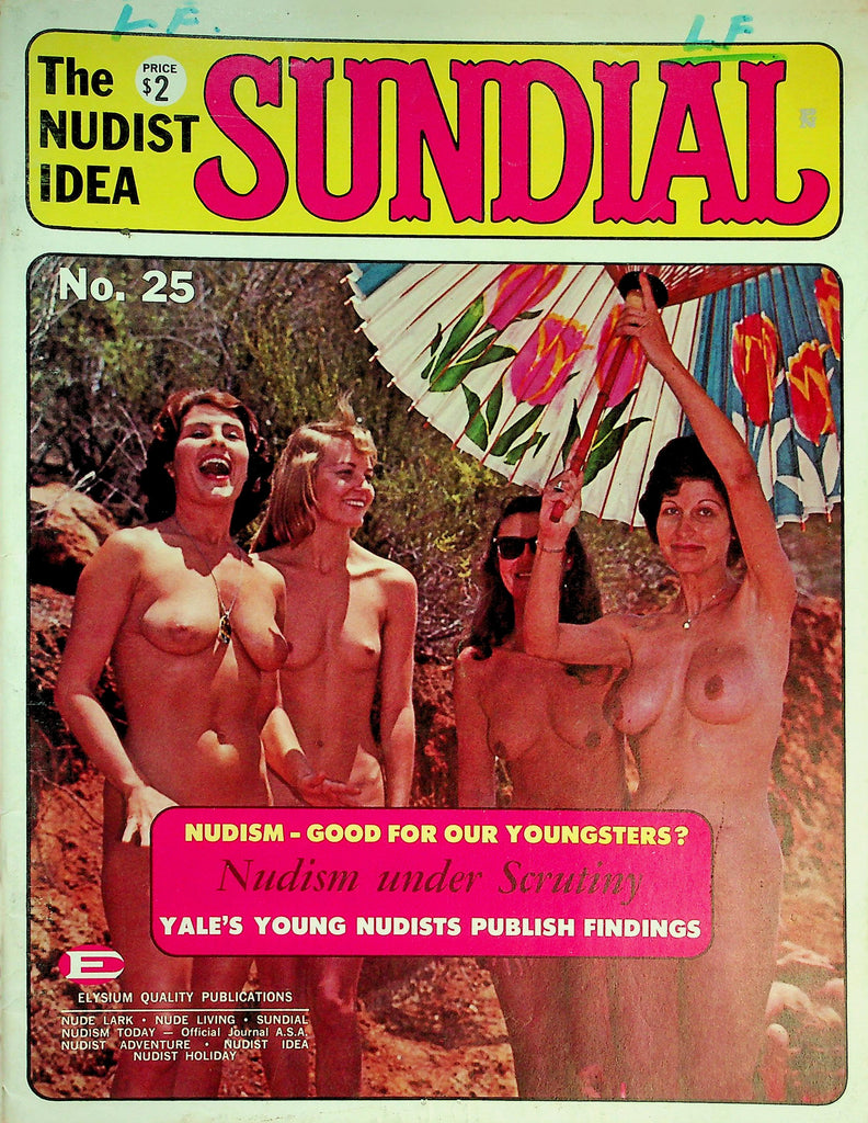 Sundial Nudist Magazine  Yale's Nudists Publish Findings   #25  1965  by Elysium  082026lmp-GSC