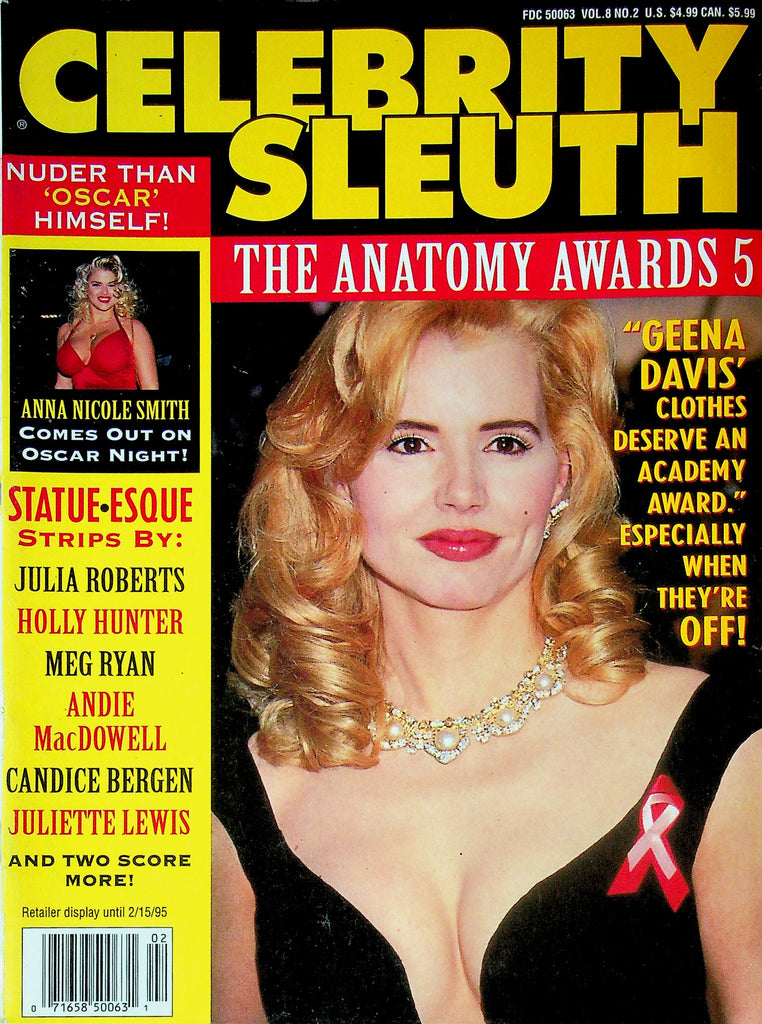 Celebrity Sleuth Magazine The Anatomy Awards 5 Ft. Geena Davis Vol.8 No.2 061625RP-