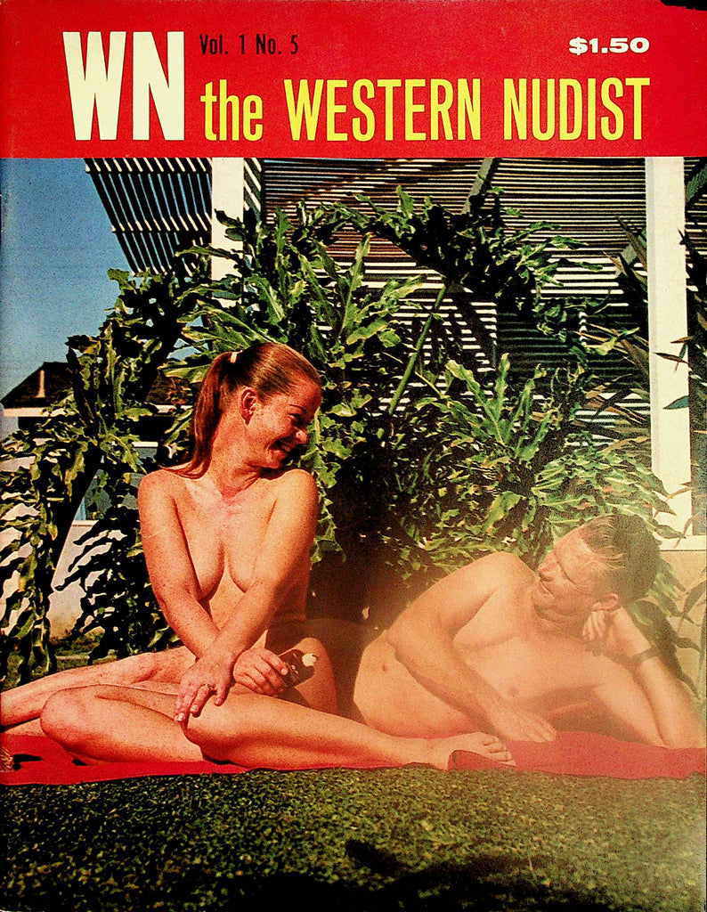 WN The Western Nudist Magazine  Girl With A Goal  vol.1 #5 1960's    100924lm-p