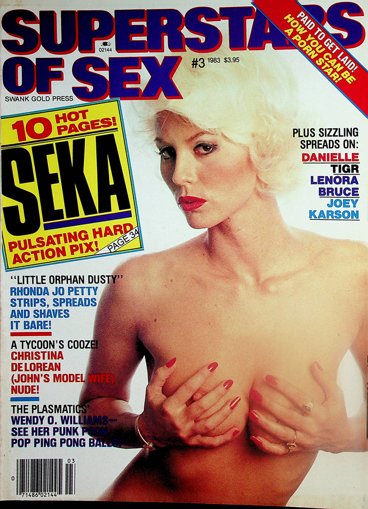 Superstars Of Sex Magazine 10 Hot Pages Of Seka! / Eric Edwards Interview  #3 1983    120724lm-p