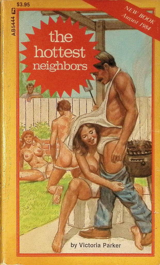 The Hottest Neighbors by Victoria Parker AB5444 1984 Greenleaf Classics Adult Paperback Novel 072325AMP