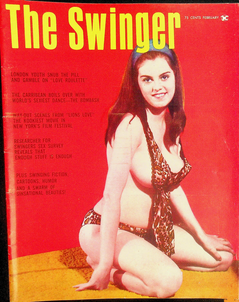 The Swinger Vintage Magazine  Joyce Gibson  February 1969   090126lmp-GSC