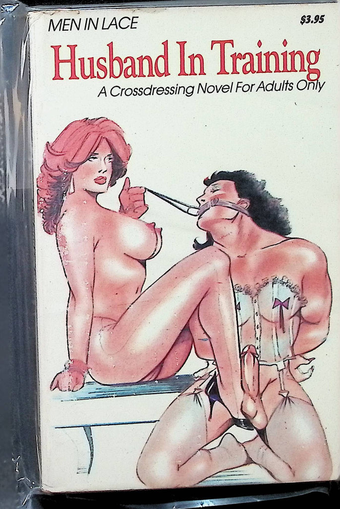 Husband in Training Men in Lace 1991 Star Distributors Adult Erotic Paperback Novel-071524AMP