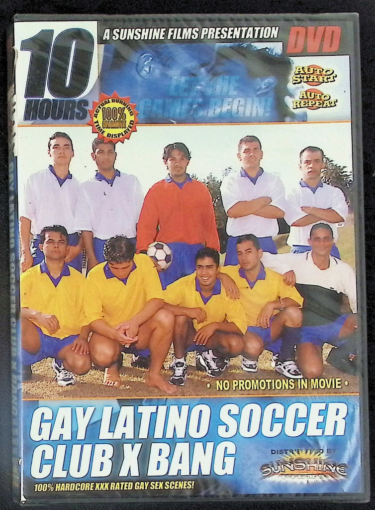 Gay Latino Soccer Club X Bang Dual Layer 10 Hour Gay DVD Sunshine 091525AKDVD-19