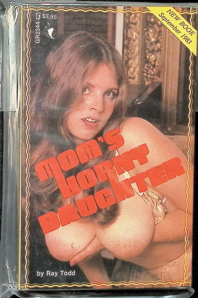Mom's Horny Daughter by Ray Todd GR2344 September 1983 Greenleaf Adult Paperback Novel-073124AMP2