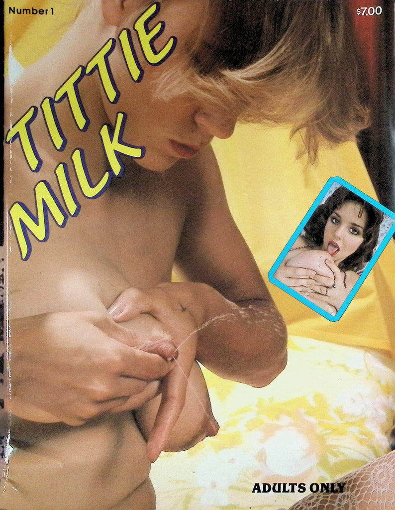 Tittie Milk Magazine #1 1980s Girls Squiring and Licking   101526LLP