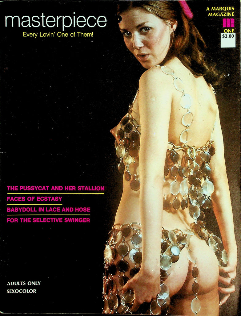 Masterpiece Magazine  Joyce Gibson / Faces Of Ecstasy  #1 1971      051226lmp