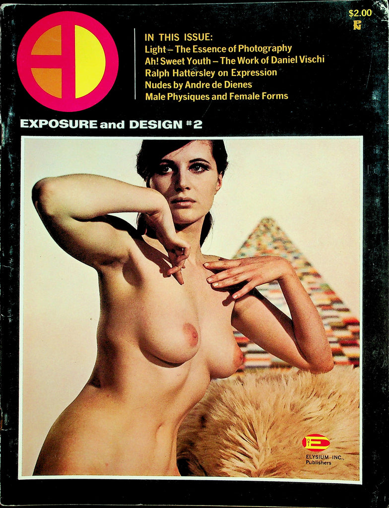 Exposure and Design Magazine  Nudes By Andre de Dienes / Male Physiques & Female Forms  #2  November 1966 by Elysium     071426lmp-GSC