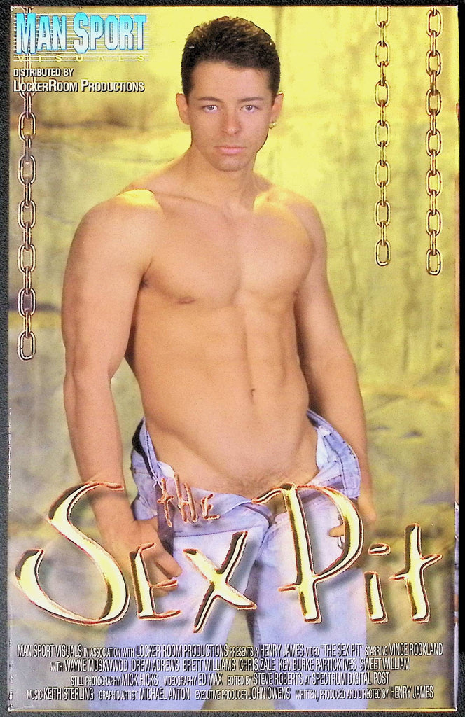 The Sex Pit Man Sport Visuals Gay VHS 1998 092624JKVHS2