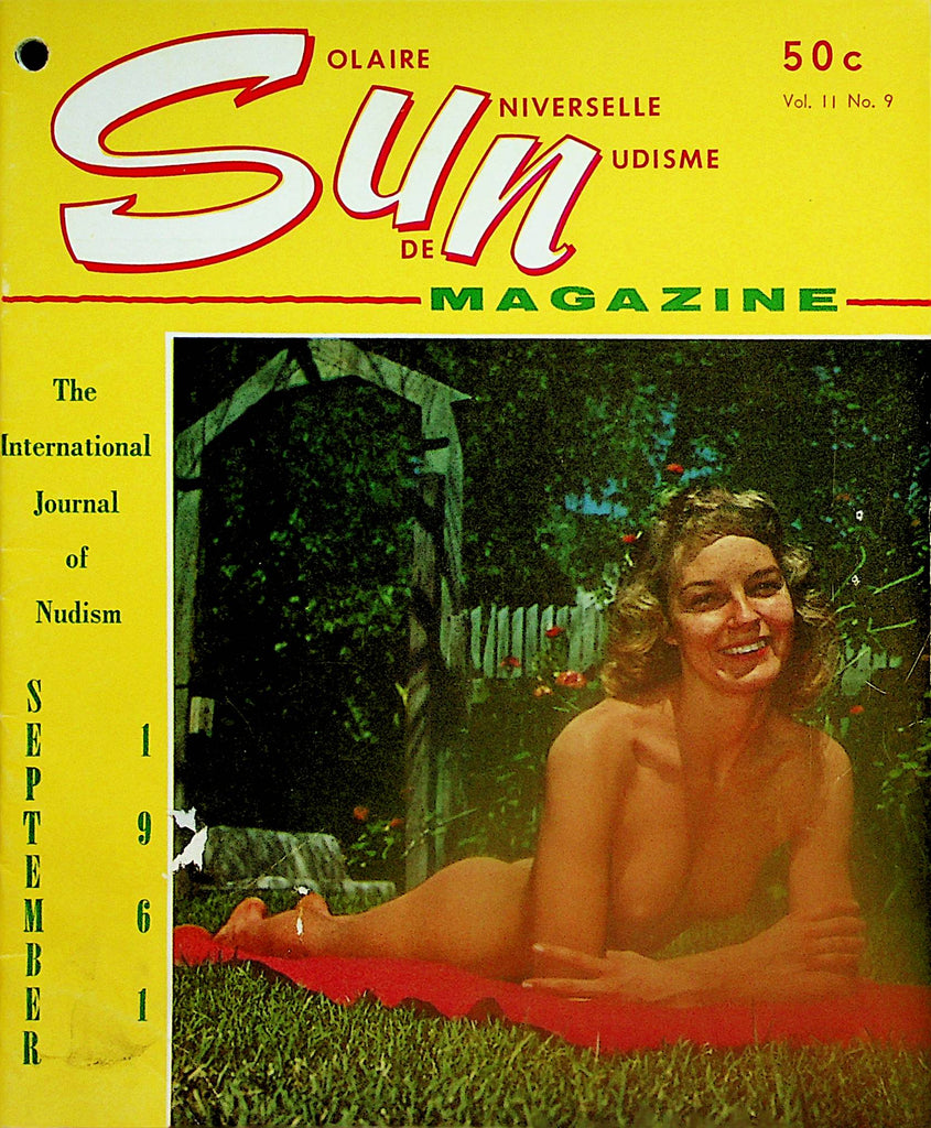 Sun Magazine The International Journal Of Nudism  September 1961    100224lm-p2