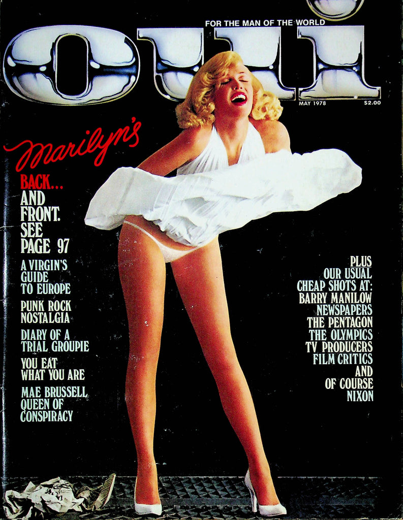 OUI Magazine Marilyn Monroe Lookalike May 1978 093024RP