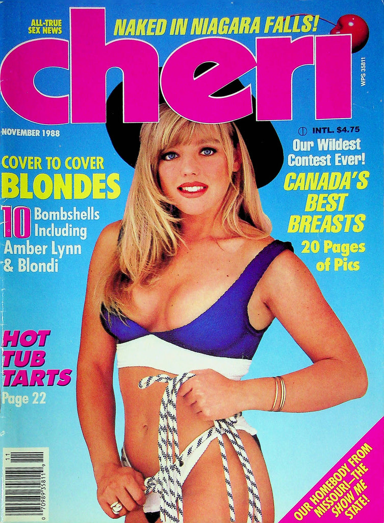 Cheri Magazine Blondi & Lorelie November 1988 110823RP