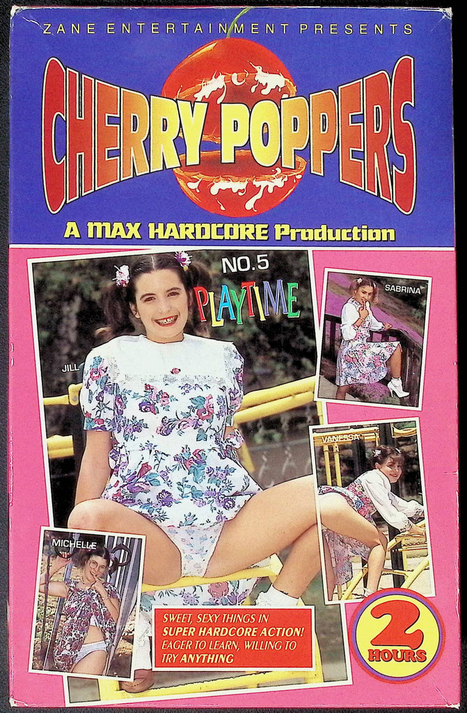 Cherry Poppers No. 5 Zane Entertainment VHS 1994 103124JKVHS4