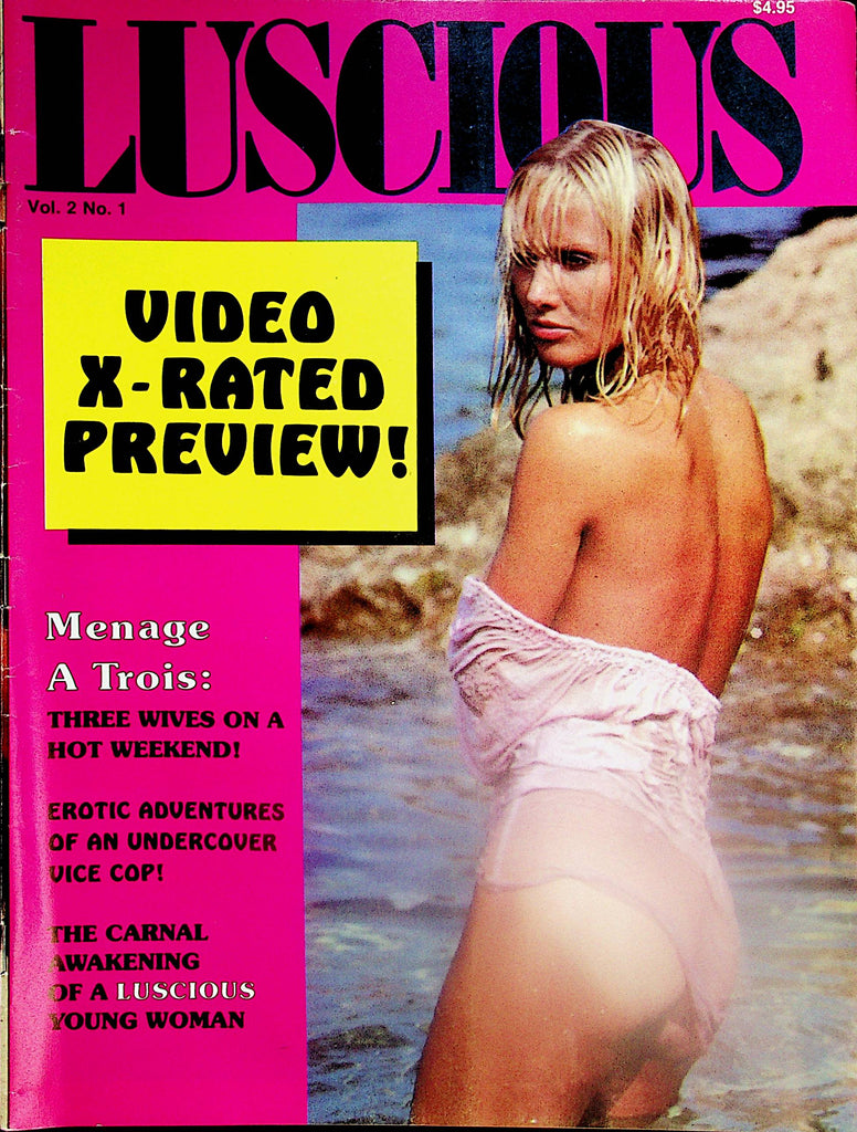 Luscious Magazine Video X-Rated Preview - Menage A Trois, Undercover Vice Cop  vol.2 #1     020525lm-p