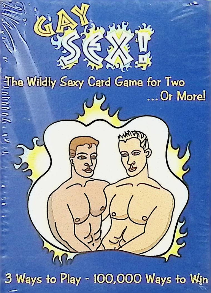 Gay Sex! 2004 Gay Male Interest Adult Nude Card Game Set C16-073124AMP