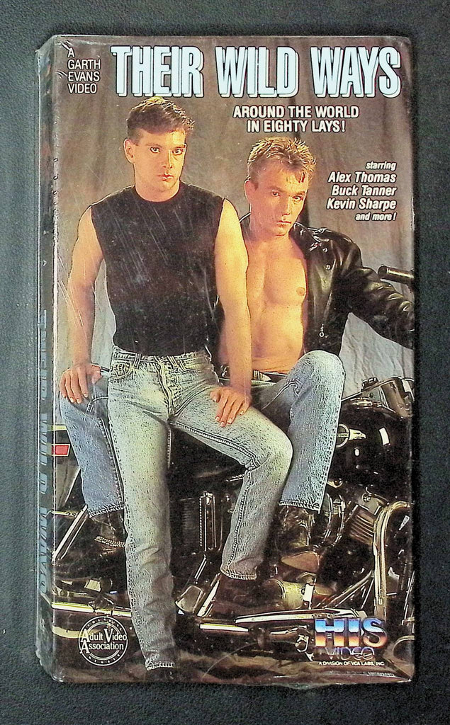 Their Wild Ways HIS Video Gay VHS 1990 Alex Thomas Buck Tanner 040825DMVHS2