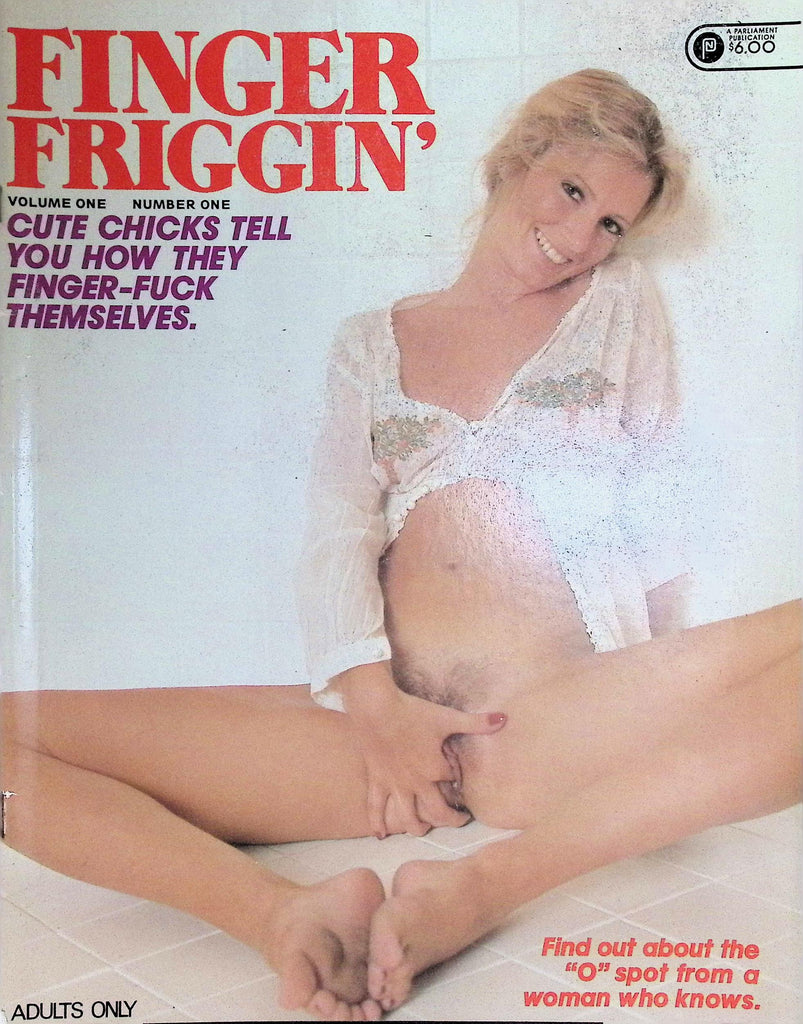 Finger Frigggin' magazine V1 N1 Finger-Fuck pics 1983  090426LLP