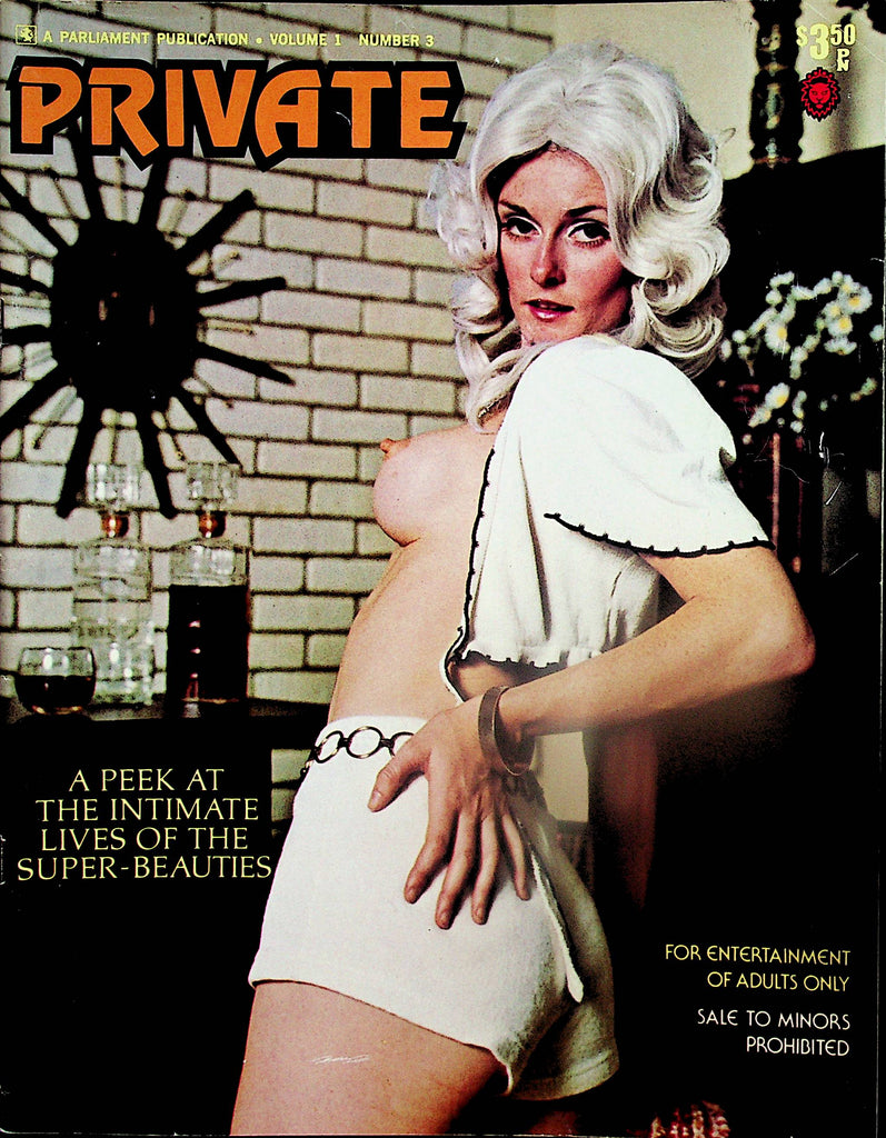 Private Magazine   Covergirl Ruth vol.1 #3 1975 Parliament Publication       022124lm-p