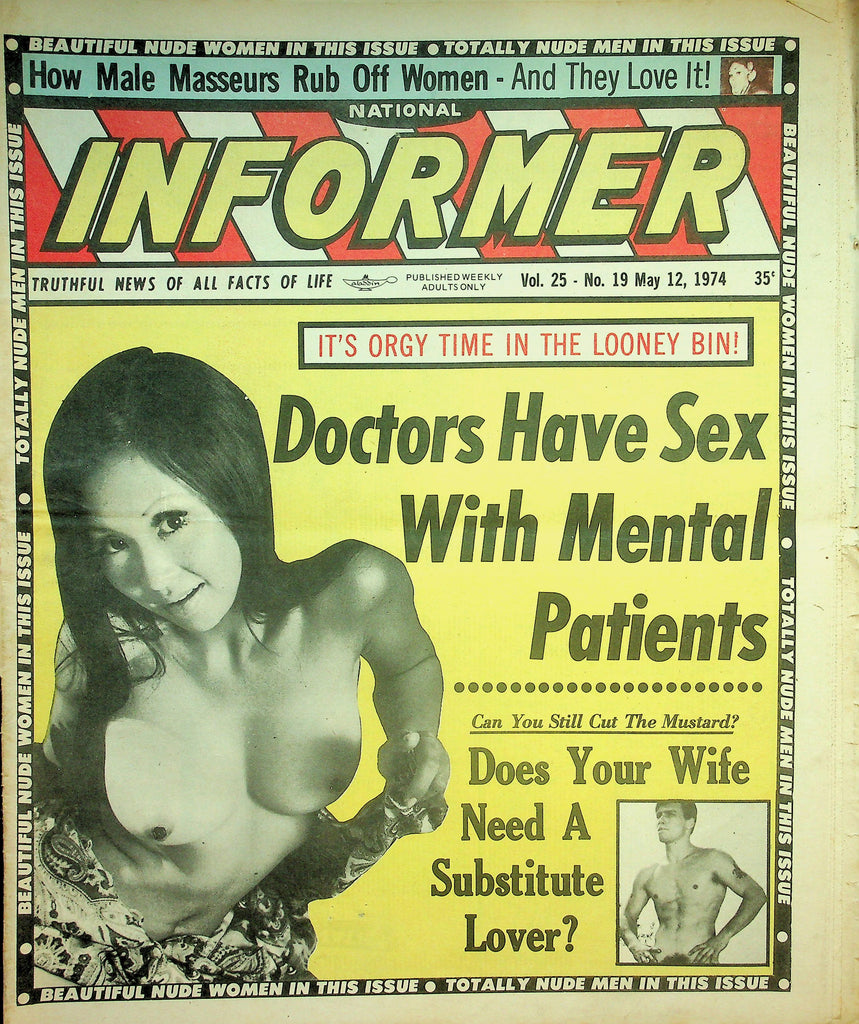 National Informer Adult Newspaper   Does Your Wife Need A Substitute Lover?  May 12, 1974     090626lmp-GSC