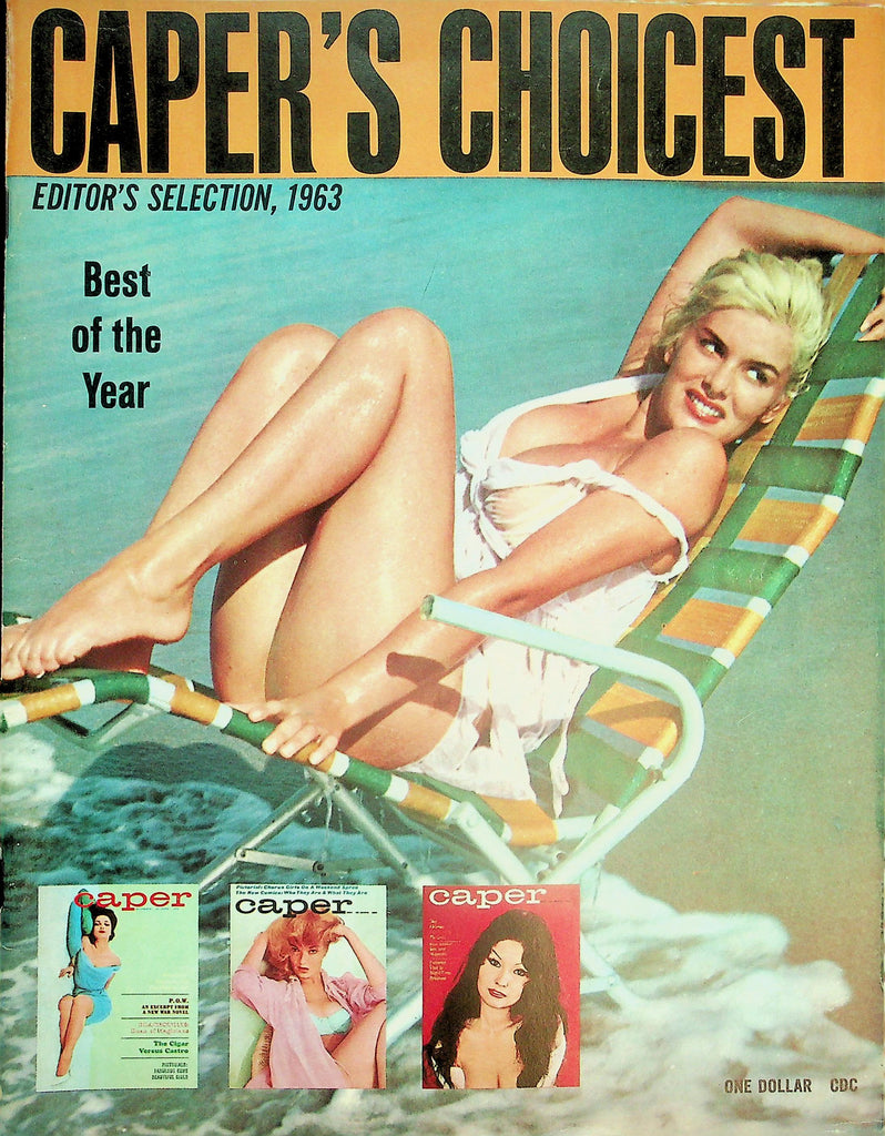 Caper's Choicest Magazine  Editor's Selection Best Of The Year  Covergirl June Wilkinson  1963    040926lmp