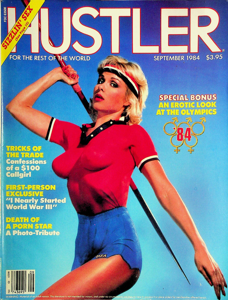 Hustler Magazine Erotic Look At The Olympics September 1984 091824RP