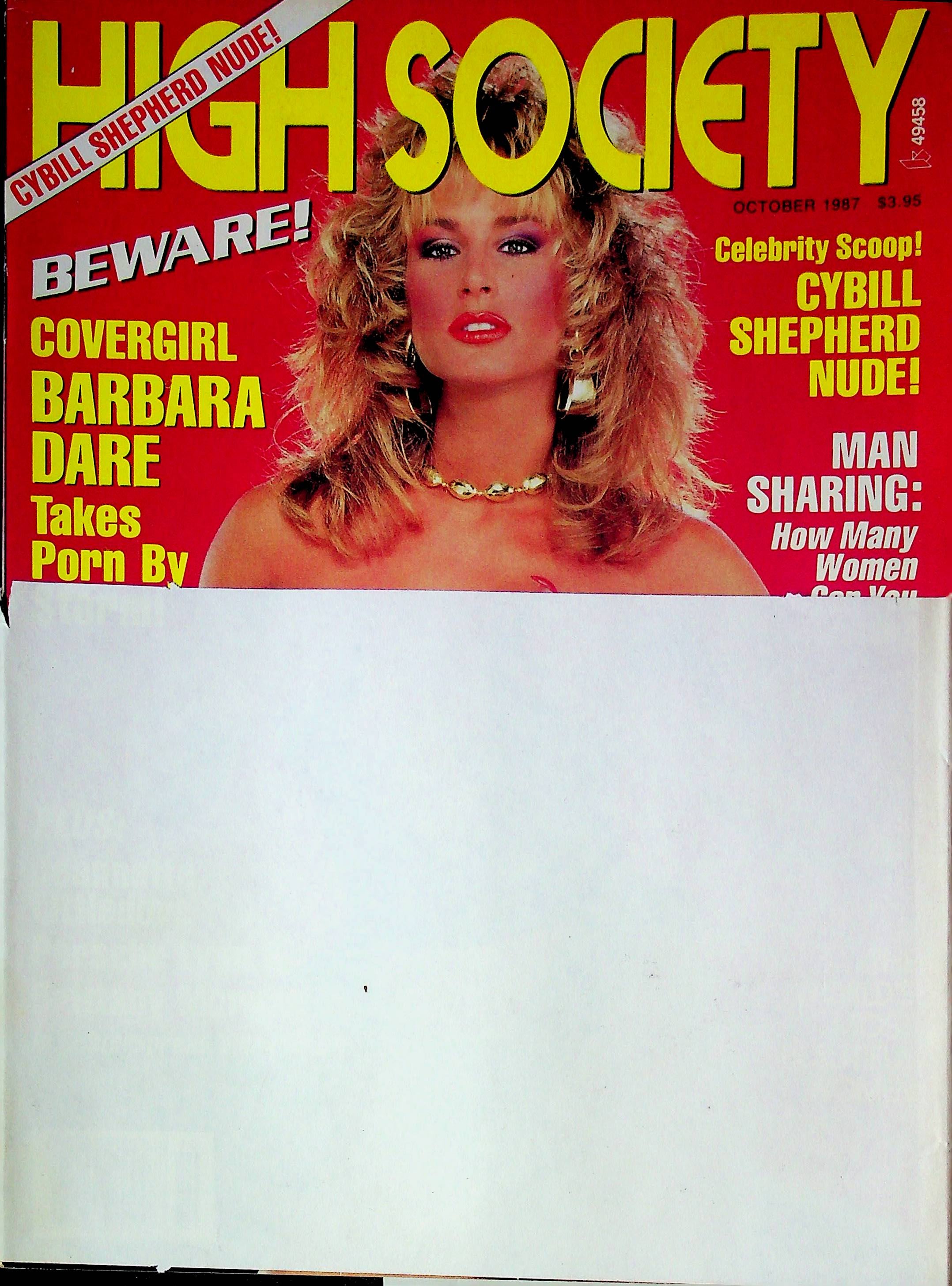 High Society Magazine Barbara Dare October 1987 011824RP – Mr-Magazine